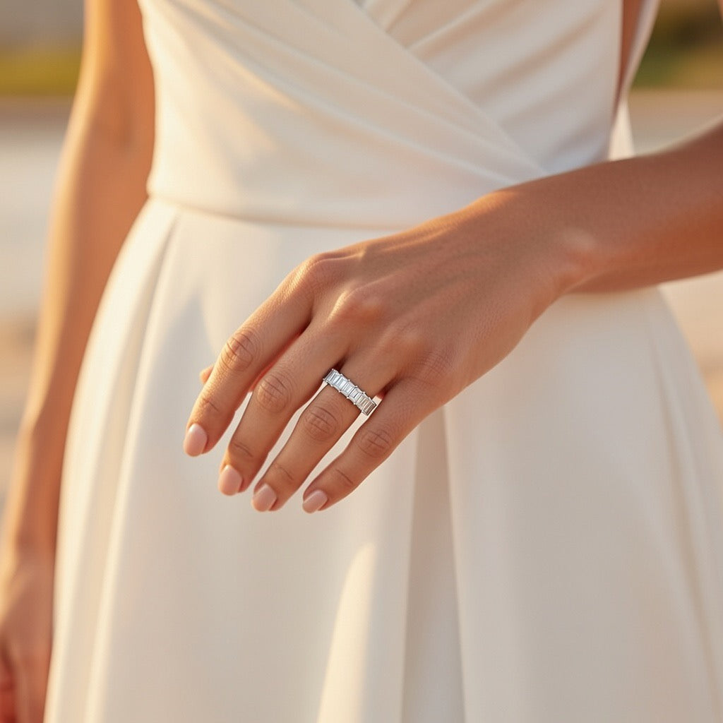 Lab Grown Diamond Eternity Rings