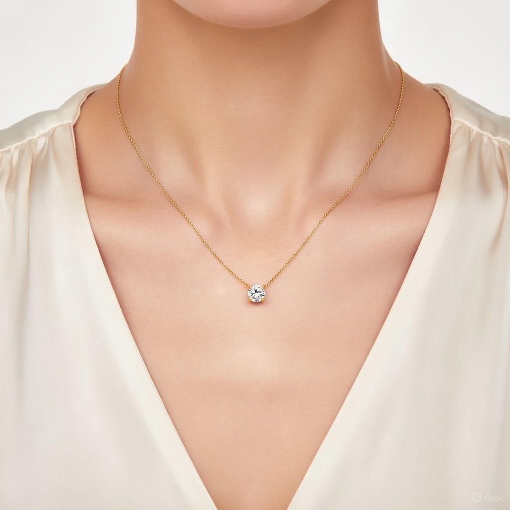 Lab Grown Diamond Necklaces