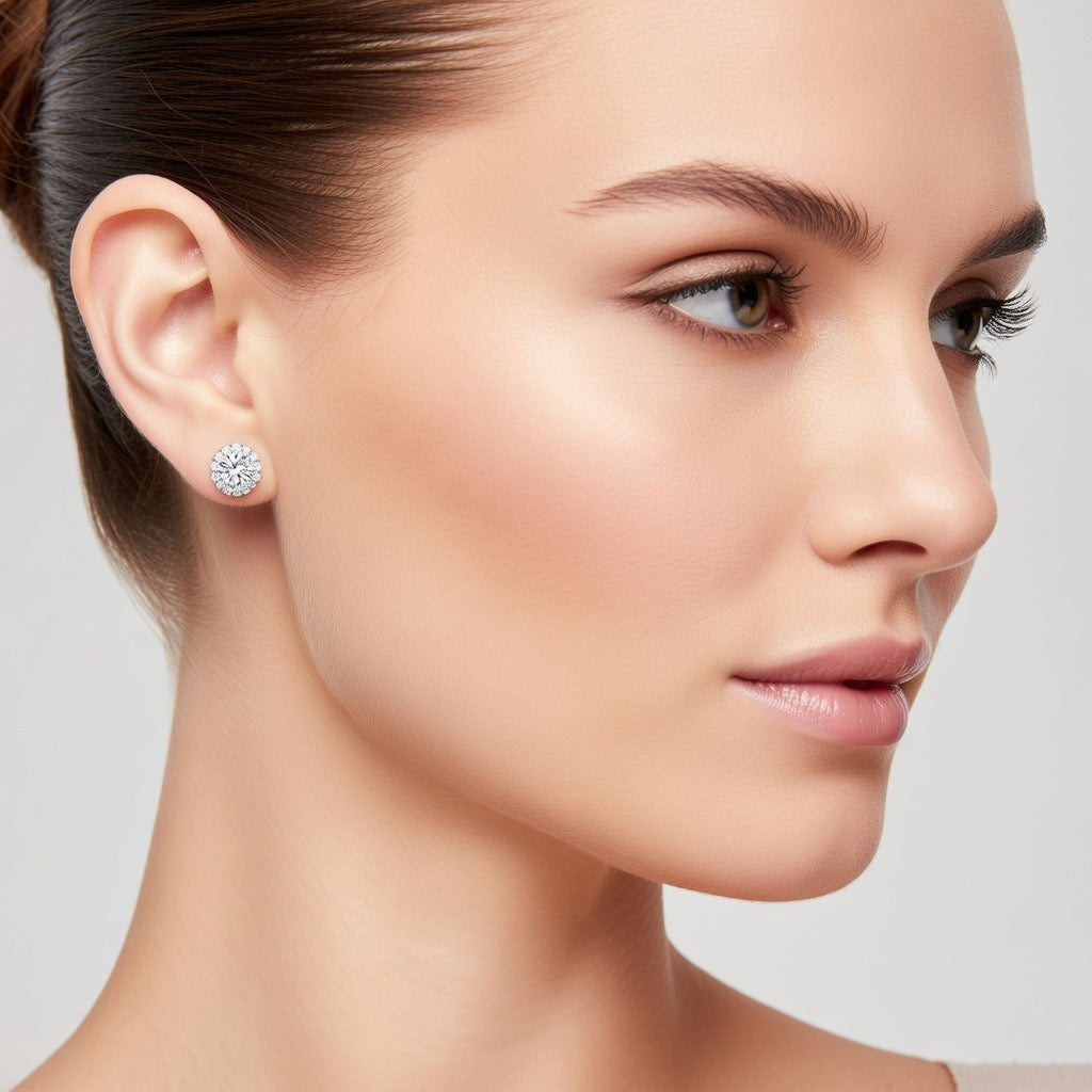 Lab Grown Diamond Earrings