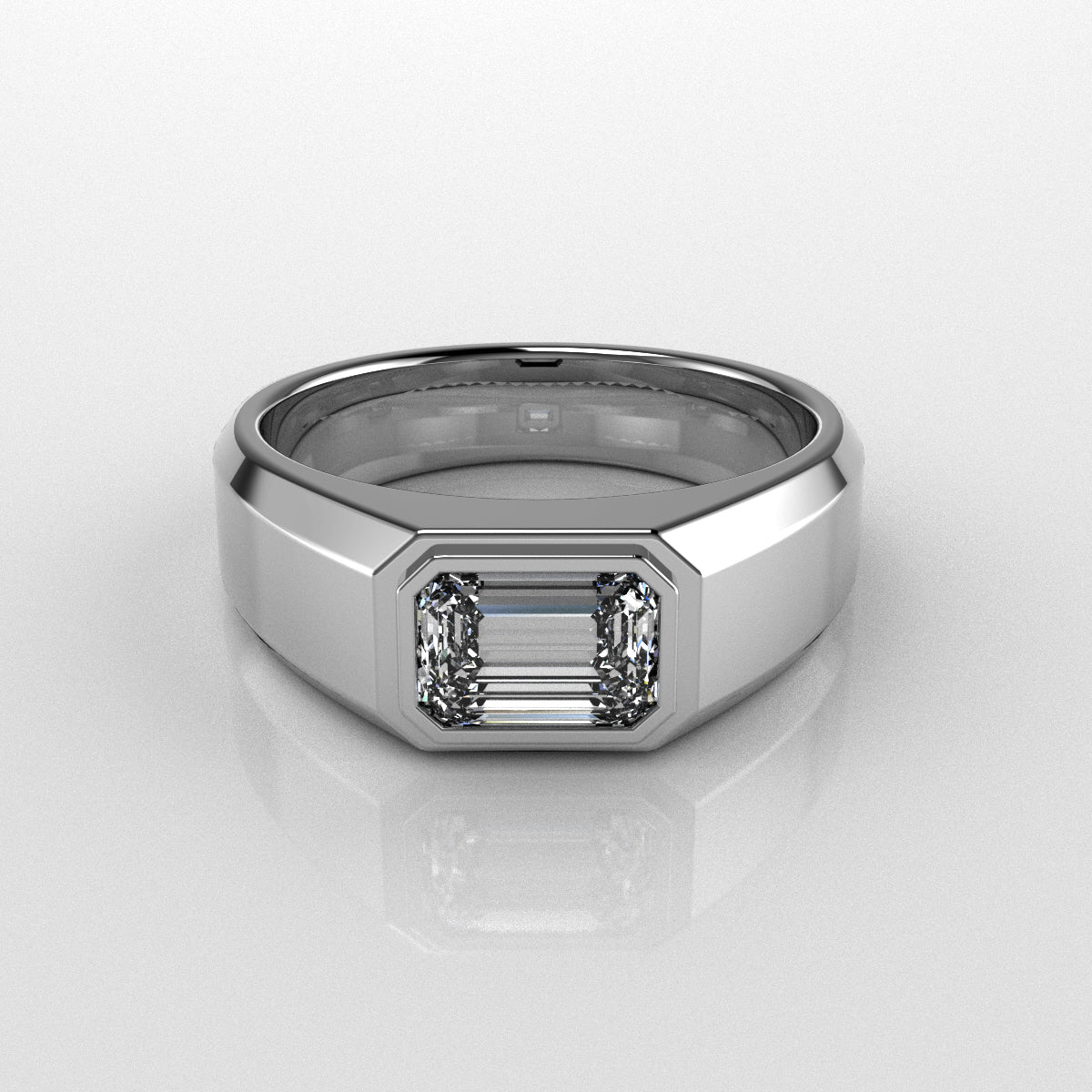 Eclipse Octagon Ring