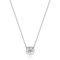 Lab Grown IGI Certified Round Brilliant Cut Diamond Rubover In 18ct Gold