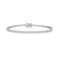 Lab Grown Diamond Tennis Bracelet 4 Claw 3.15ct