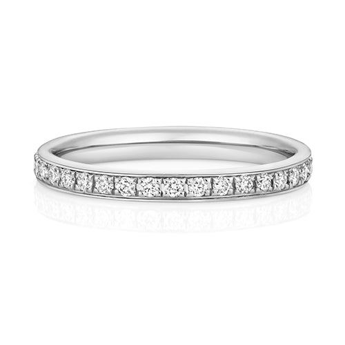 Lab Grown Diamond Full Grain Set Wedding Ring 2.2mm