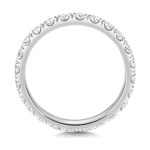 Lab Grown Diamond Full Cut Down Set Wedding Ring 3.1mm