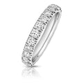 Lab Grown Diamond Full Cut Down Set Wedding Ring 3.1mm