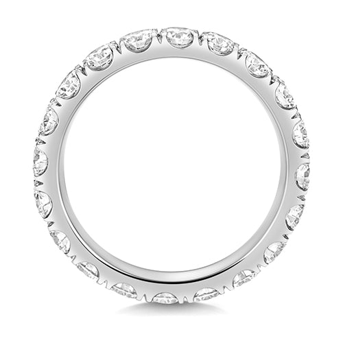 Lab Grown Diamond Full Cut Down Set Wedding Ring 3.6mm