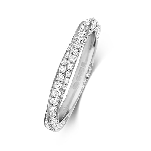 Diamond Twist Ring