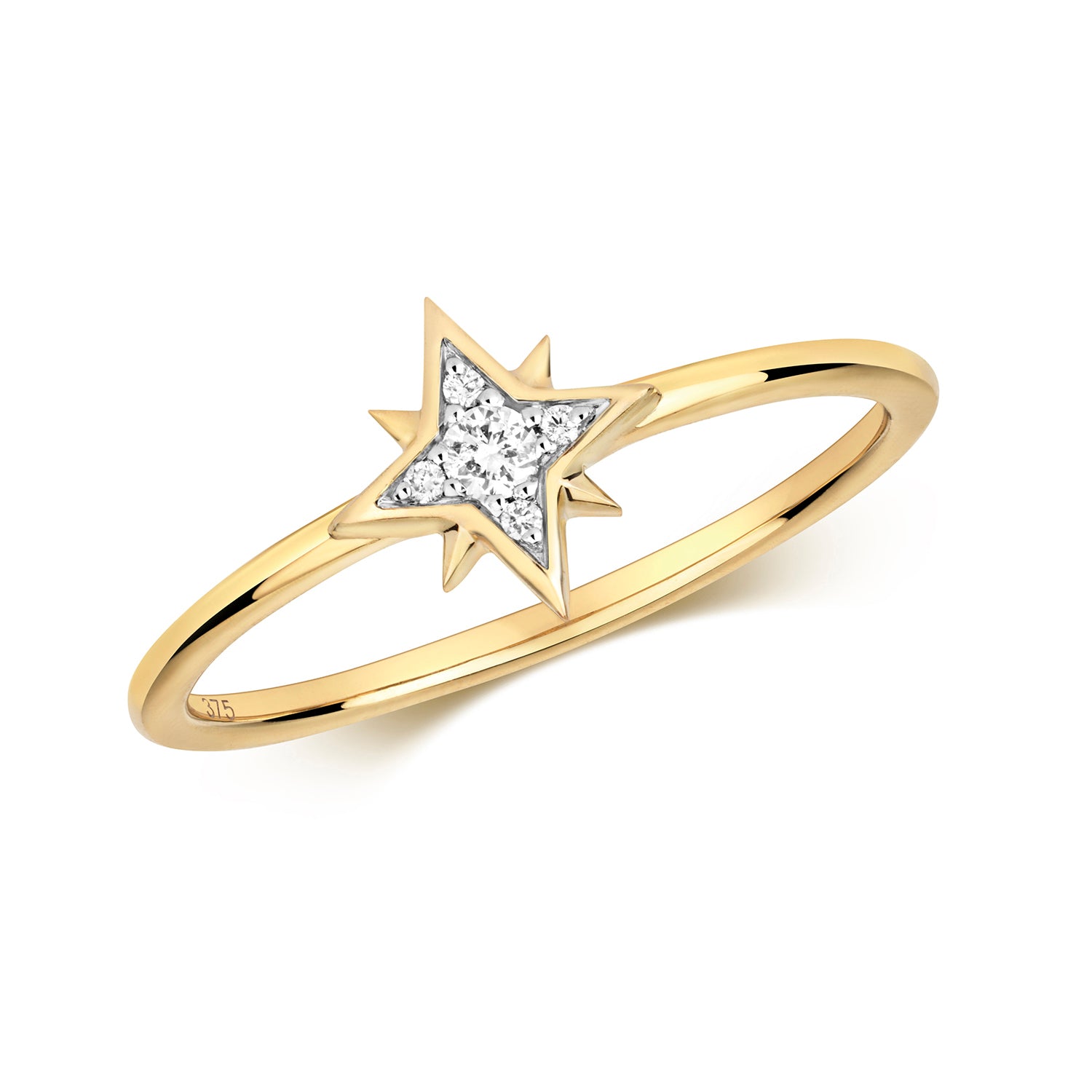Diamond Northern Star Ring
