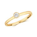 Diamond Rubover Ring
