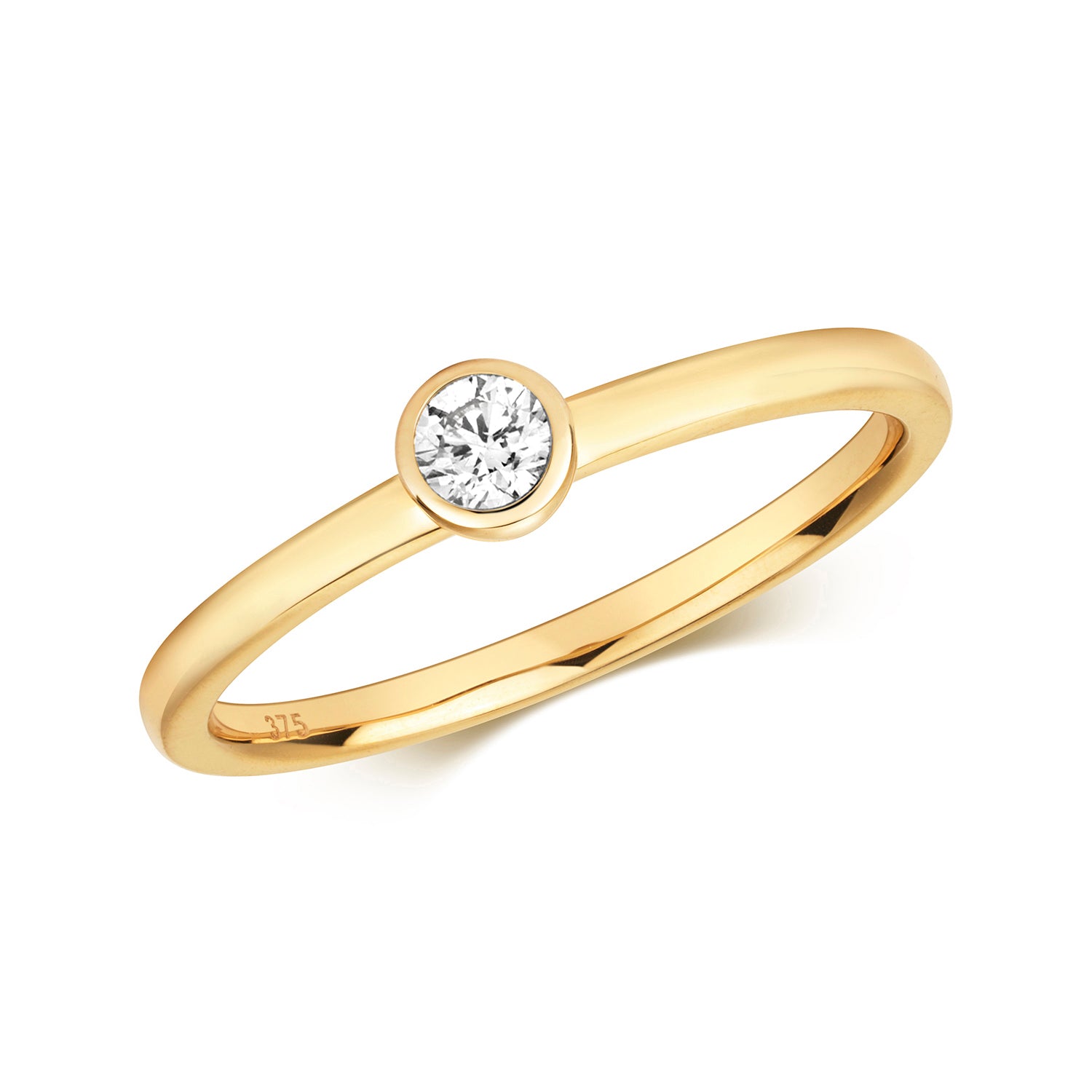 Diamond Rubover Ring