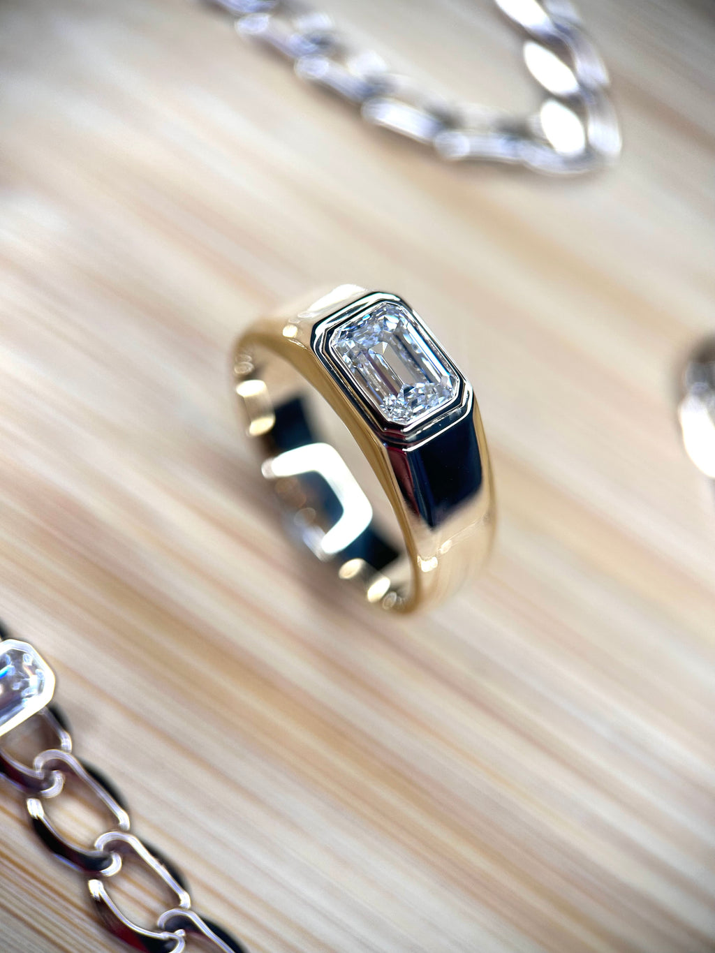 Eclipse Octagon Ring