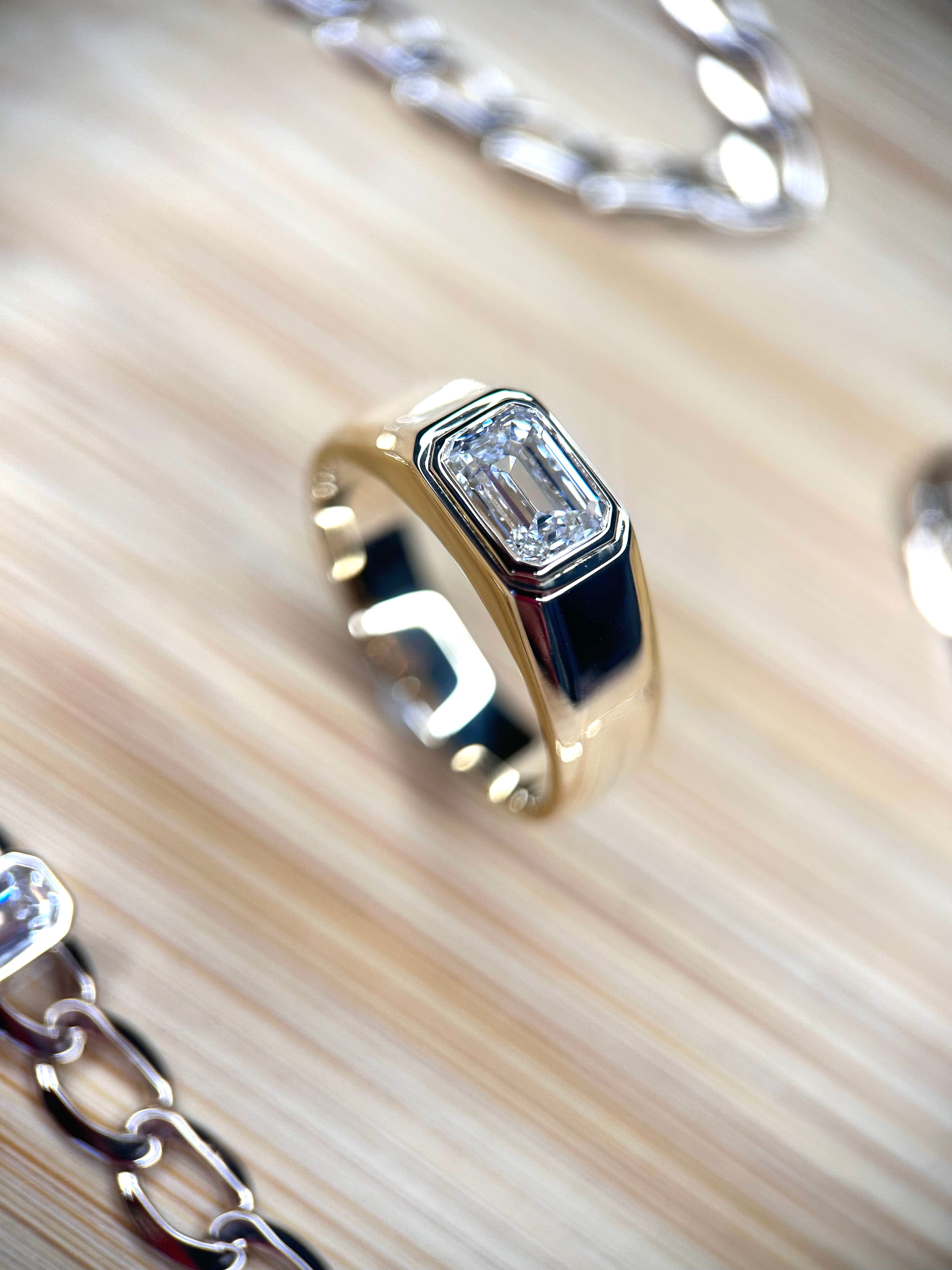 Eclipse Octagon Ring