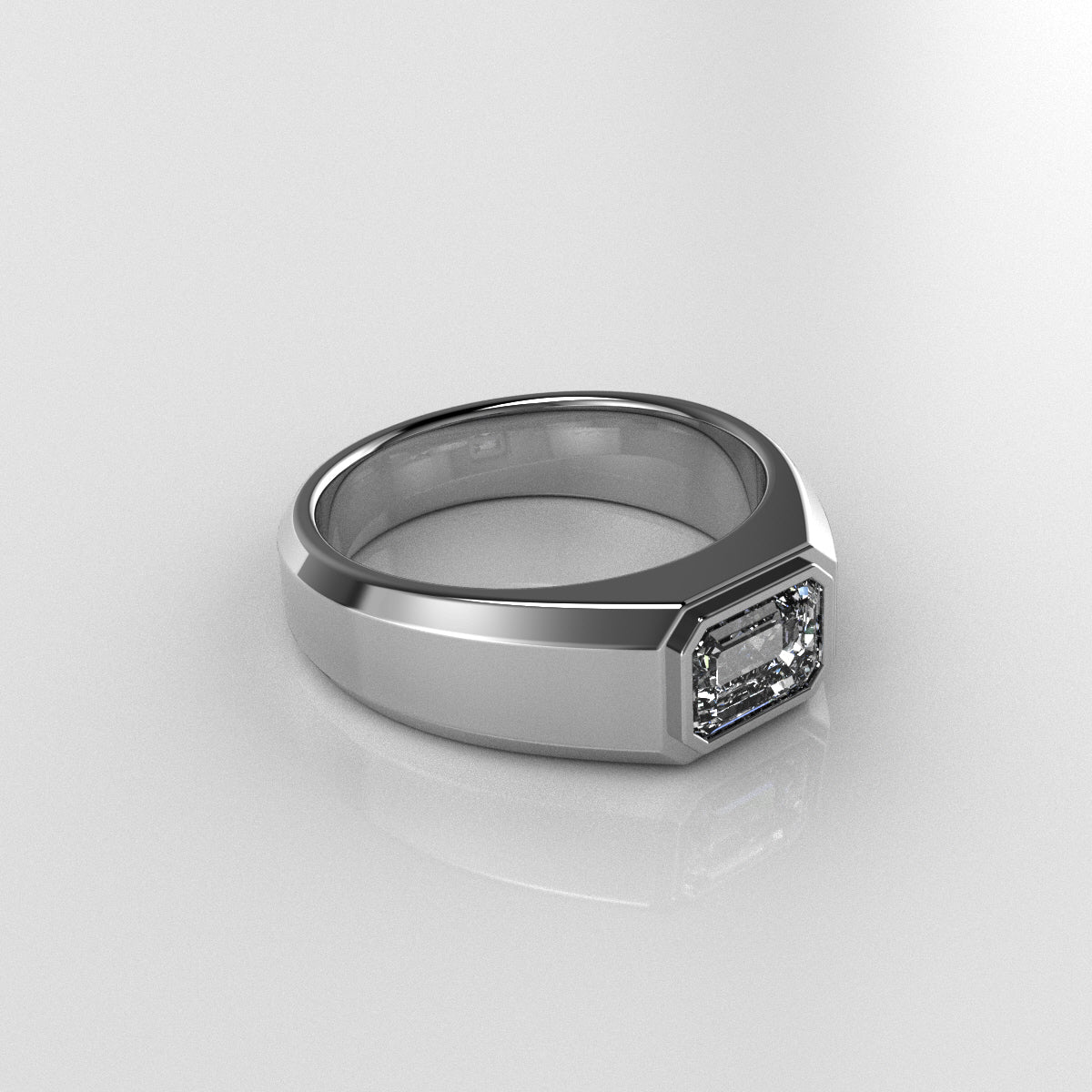 Eclipse Octagon Ring